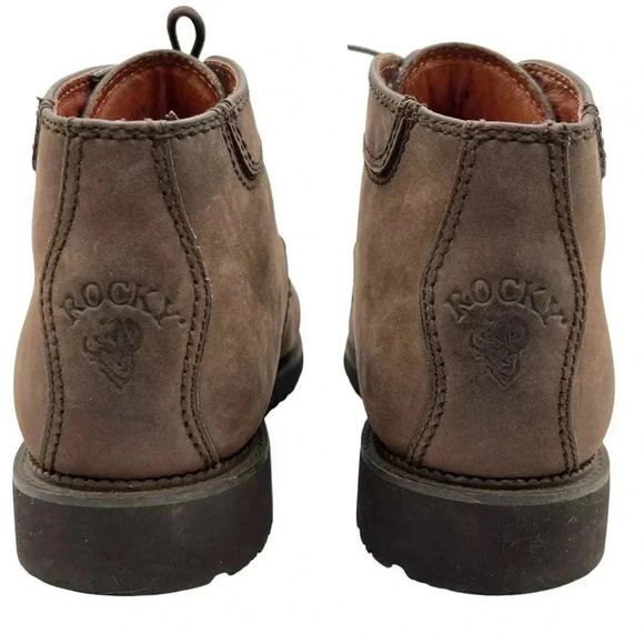 Rocky Mens 10W Brown 864 Gore-Tex Steel Toe Leather Outdoor Work Boots Hiking main image 9